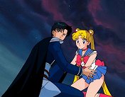 Endymion Protecting Sailor Moon