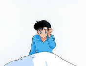 Young Mamoru Wakes Up in the Hospital
