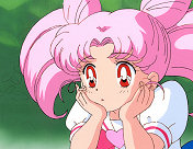 Chibi Usa Asks Pegasus for Advice