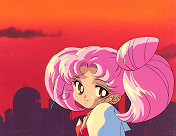 Chibi Usa At Sunset
