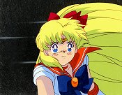 Sailor Venus Yells At Sailor Moon To Stop!
