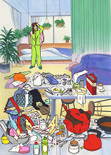 Makoto Surveys the Damage