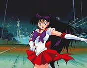 Sailor Mars Chastises an Enemy