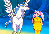 Pegasus Offers to Show Chibi Usa Illusion