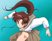 Makoto Jumps Into View