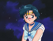 Sailor Mercury Cries Over Losing Sailor Moon