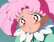 Chibi Usa Begs Pegasus Not to Leave